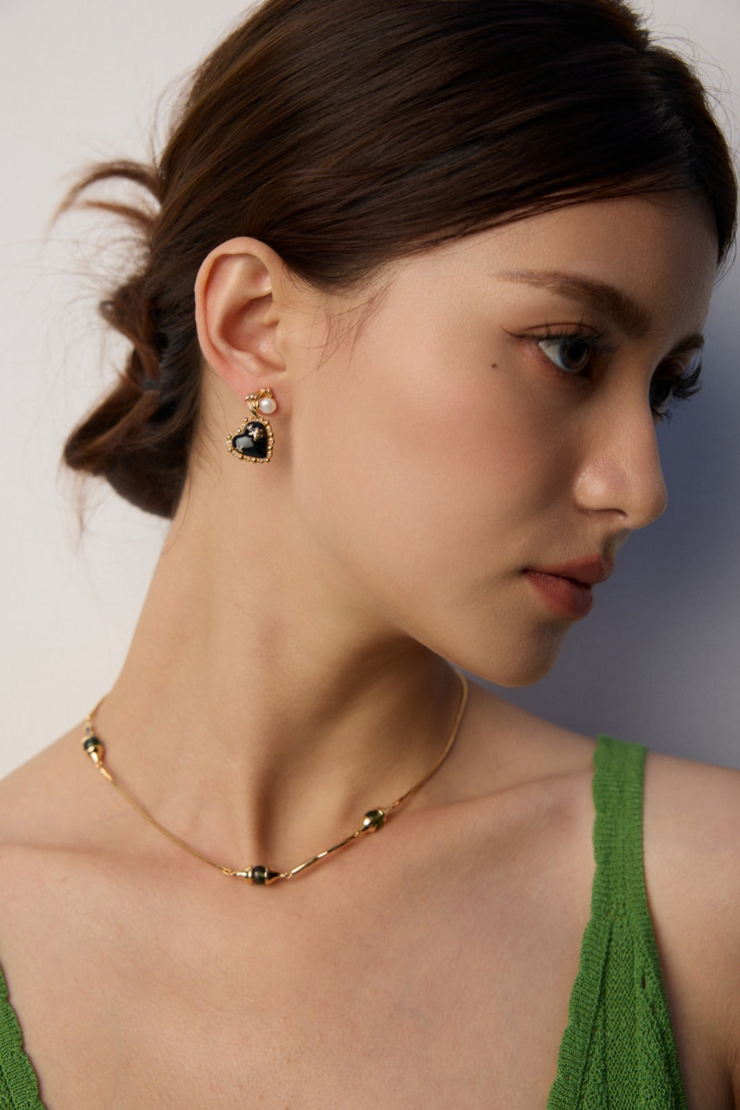 Midnight Cherub Earrings